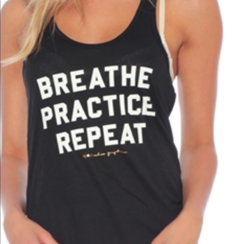 Spiritual gangster racer back tank top